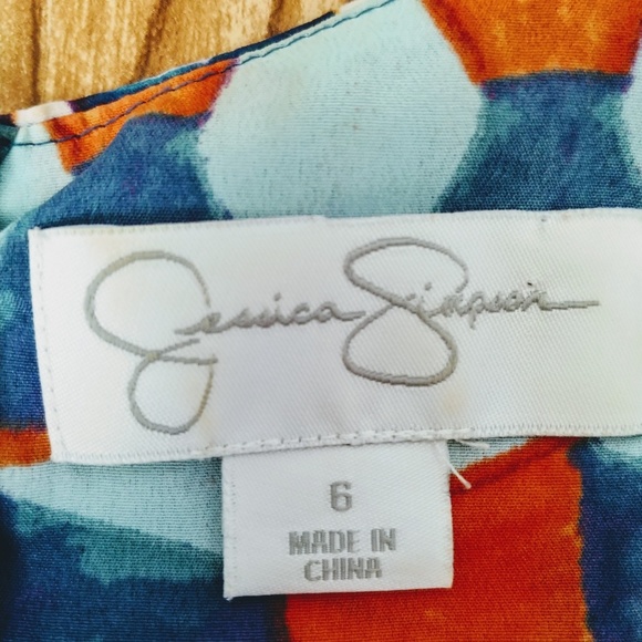 👗Jessica Simpson Women's Pop-Over Dress - Picture 4 of 7